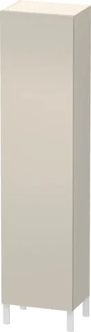 Duravit Halbhochschrank „L-Cube“ 50 × 200 × 36 cm Taupe Matt