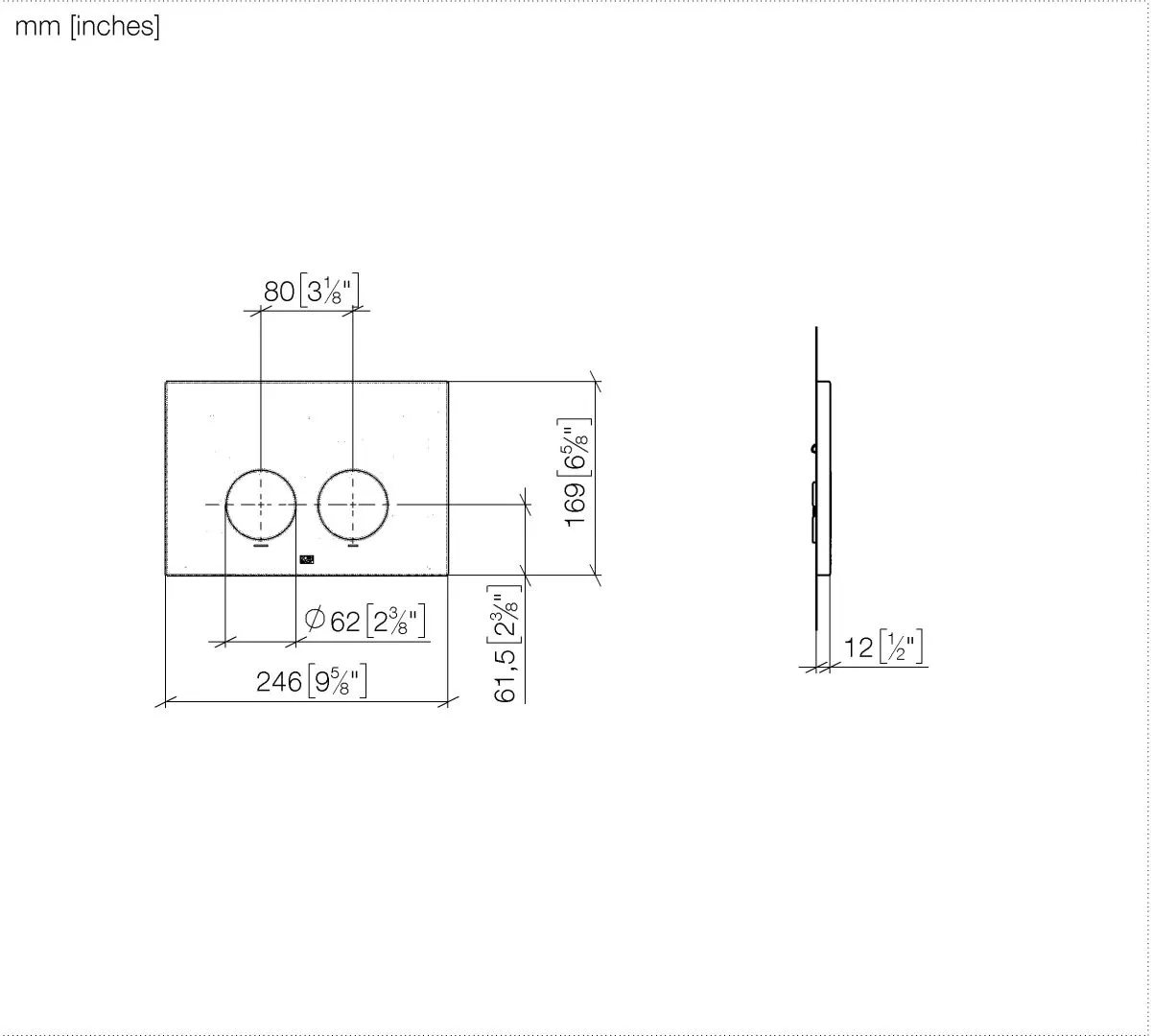 Betätigungsplatte für WC-UP-Spülkasten der Firma Geberit rund SERIENSPEZIFISCH Chrom 12665979 Betätigungsplatte für WC-UP-Spülkasten der Firma Geberit rund SERIENSPEZIFISCH Chrom 12665979
