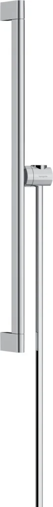 Hansgrohe Unica Brausestange S Puro 65 cm mit Easy Slide Handbrausehalter und Isiflex Brauseschlauch 160 cm, Chrom