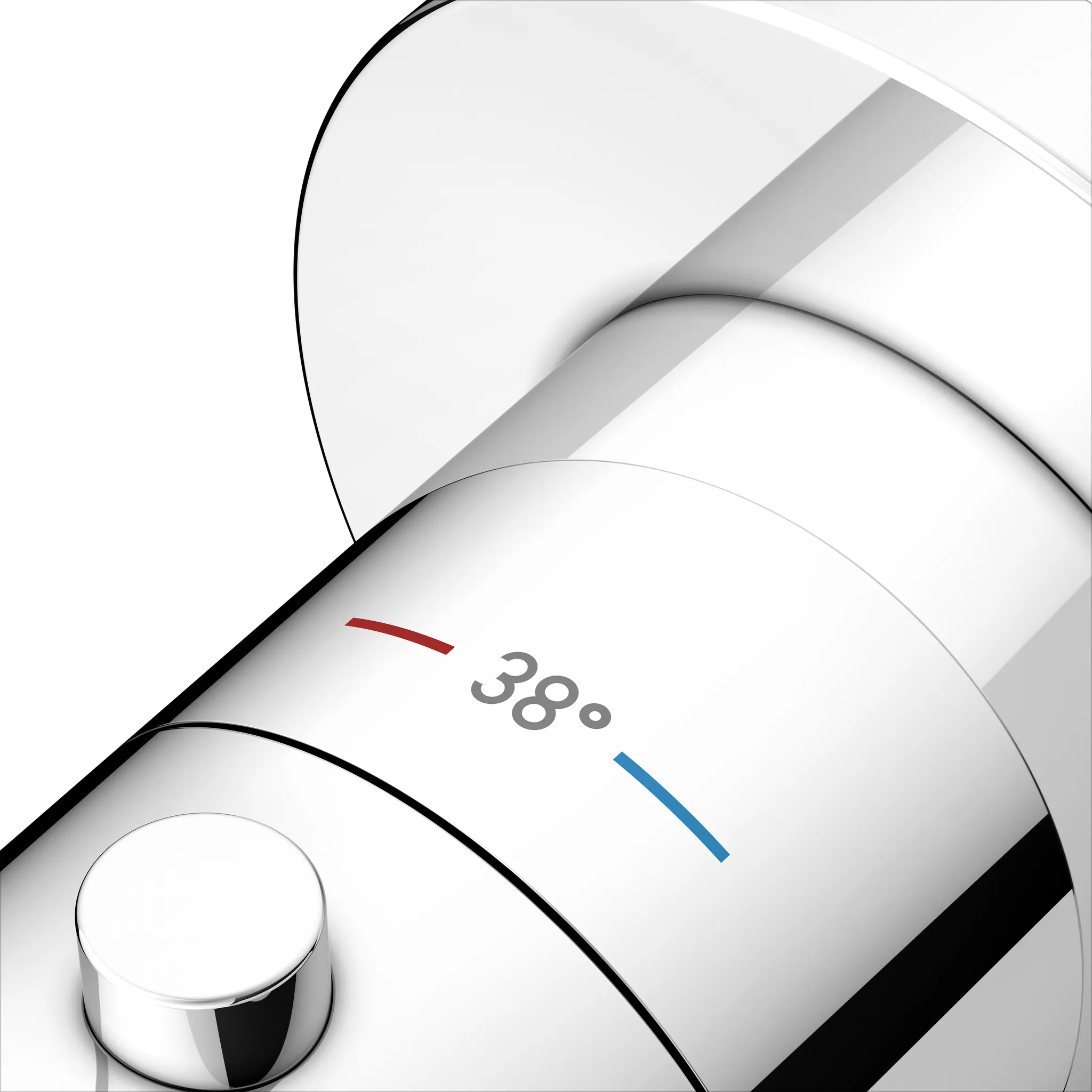 IXMO 59553010001 Thermostatarmatur UP DN15 rund verchromt IXMO 59553010001 Thermostatarmatur UP DN15 rund verchromt