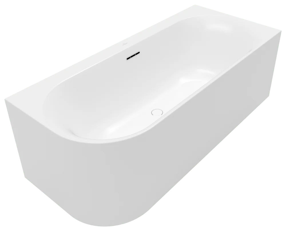 Villeroy & Boch Vorwand-Badewanne Loop Friends OVAL UBA170LOF9CRBCV, 1700 x 750 x 600 mm