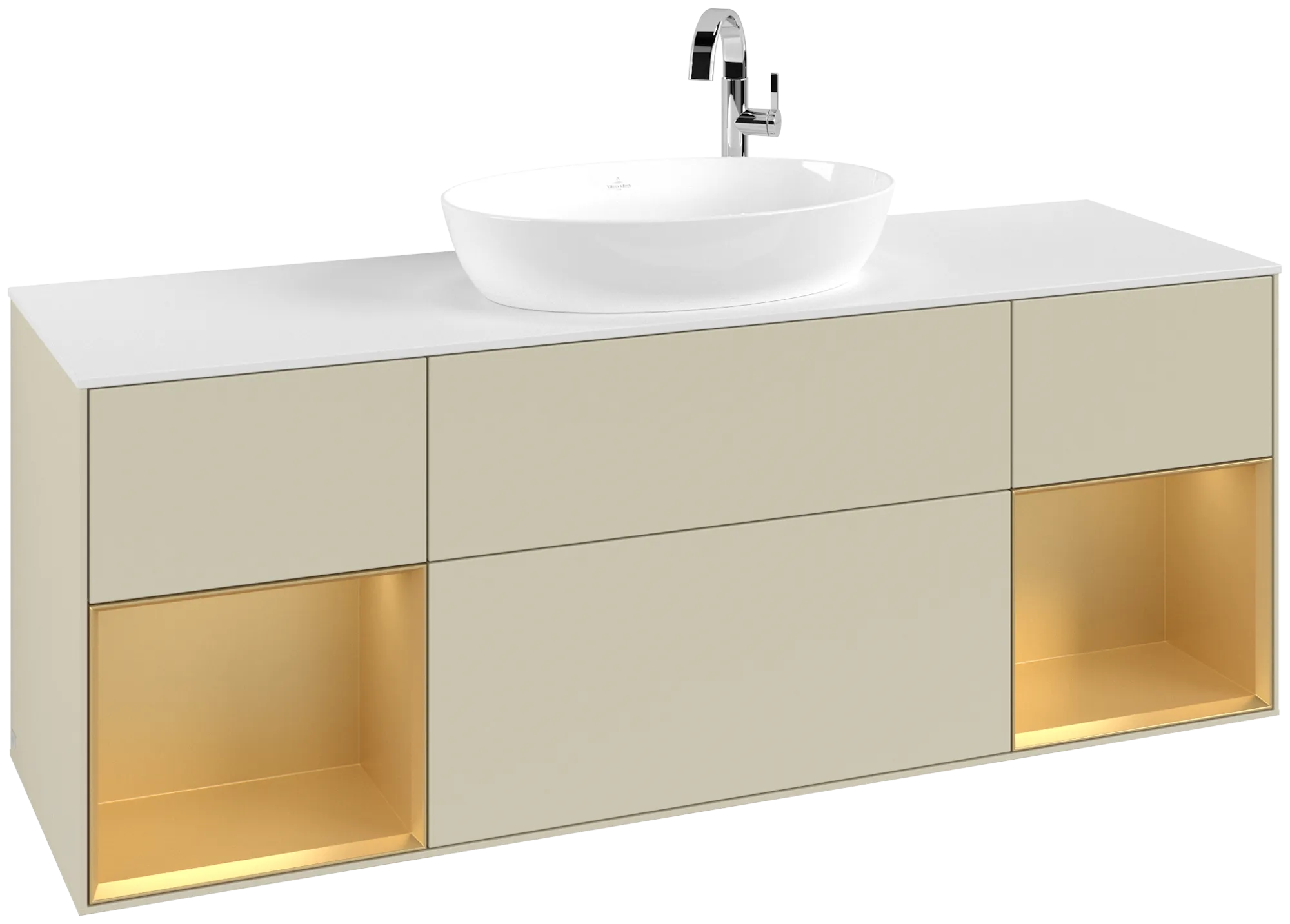 Villeroy & Boch Waschbeckenunterschrank Finion F98, 1600x603x501mm