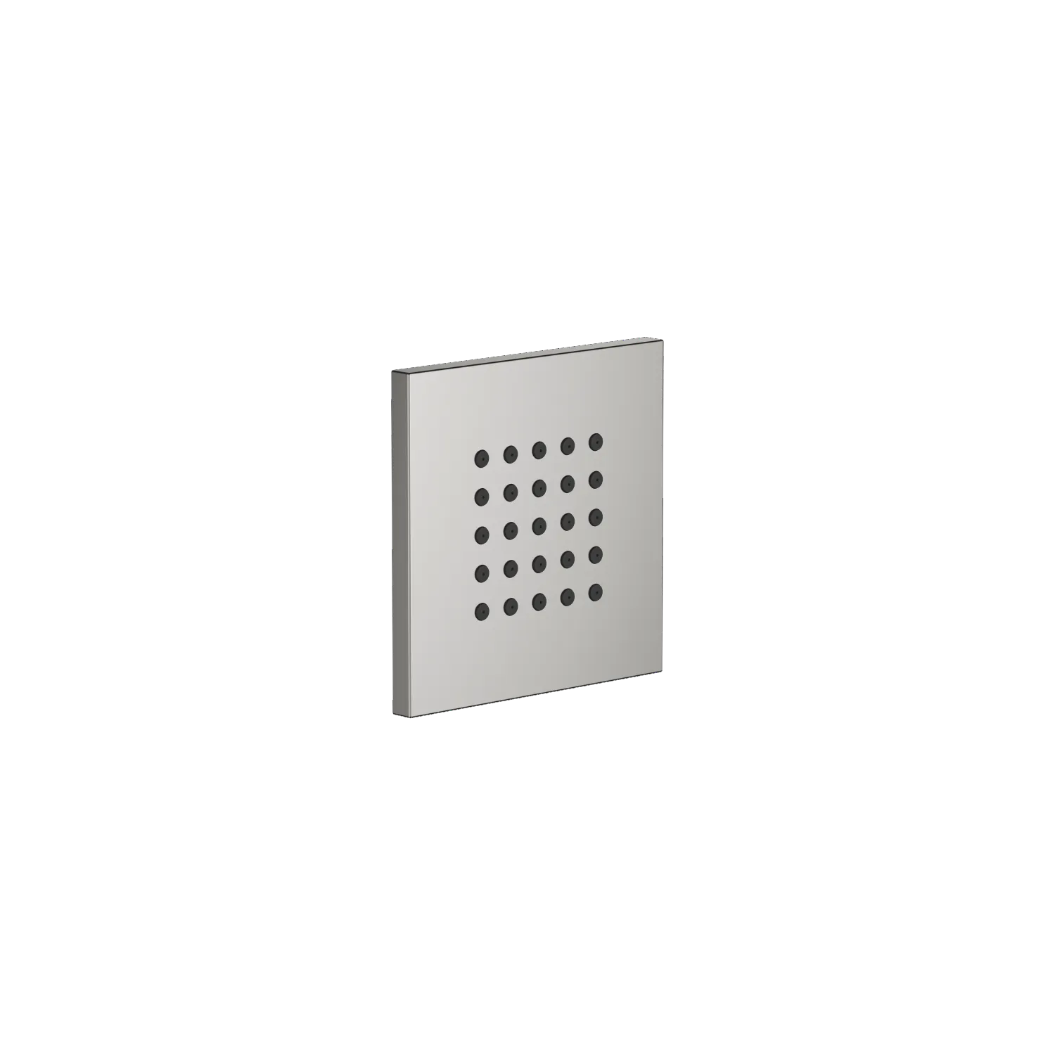 Dornbracht WATER POINTS UP-Seitenbrause FlowReduce - HORIZONTAL RAIN, Platin gebürstet