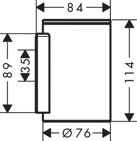 Zahnputzbecher Axor Universal Circular chrom