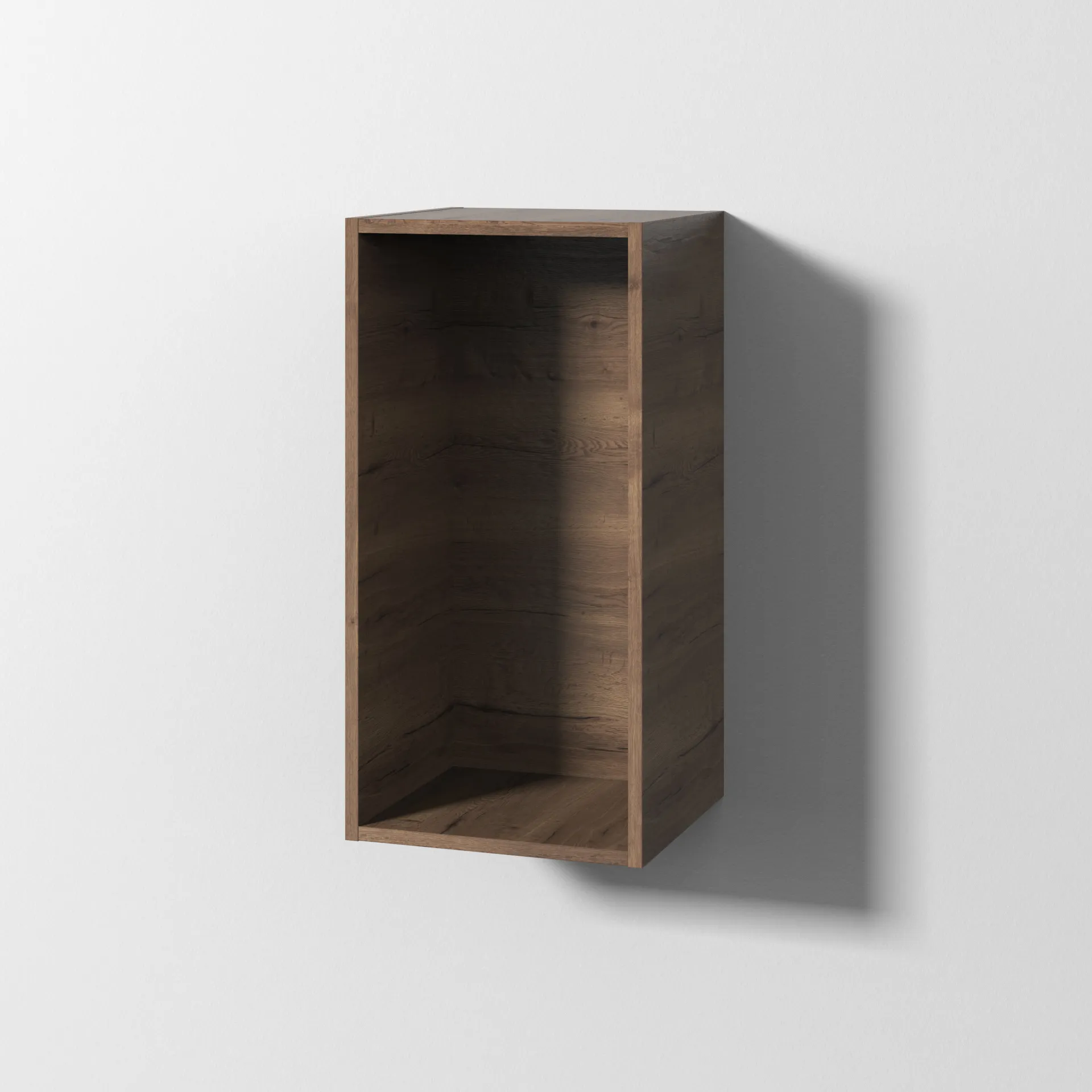 Sanipa Regalmodul „Cubes“ 350 × 700 × 328 mm in Eiche Tabak
