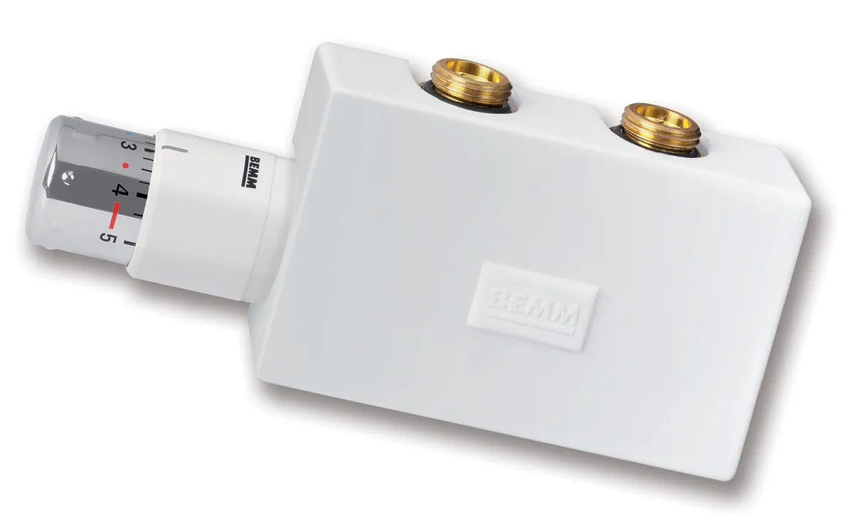 M-Ventil Purline DN15x50mm, Eck, mit Thermit Puro, Gun Graphitmetallic