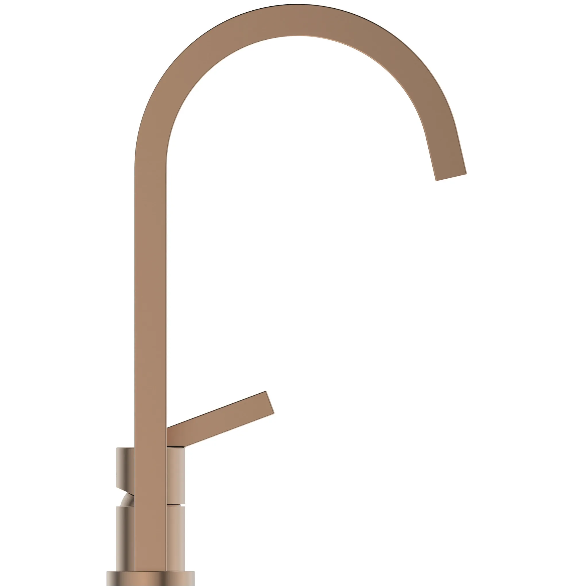 2-Loch-Küchenarmatur Gusto Ausladung 204mm eckiger Auslauf Brushed Gold 2-Loch-Küchenarmatur Gusto Ausladung 204mm eckiger Auslauf Brushed Gold