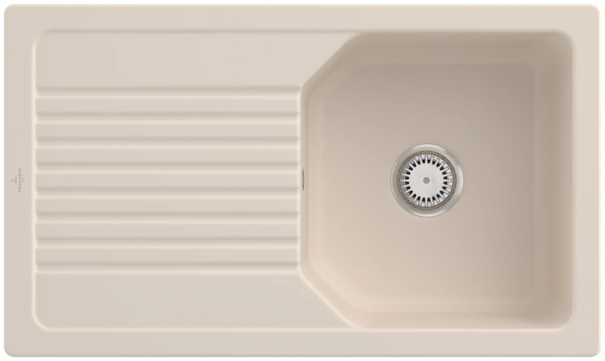 Villeroy & Boch Linara 50 Einbauspüle 860x510mm Ivory CeramicPlus