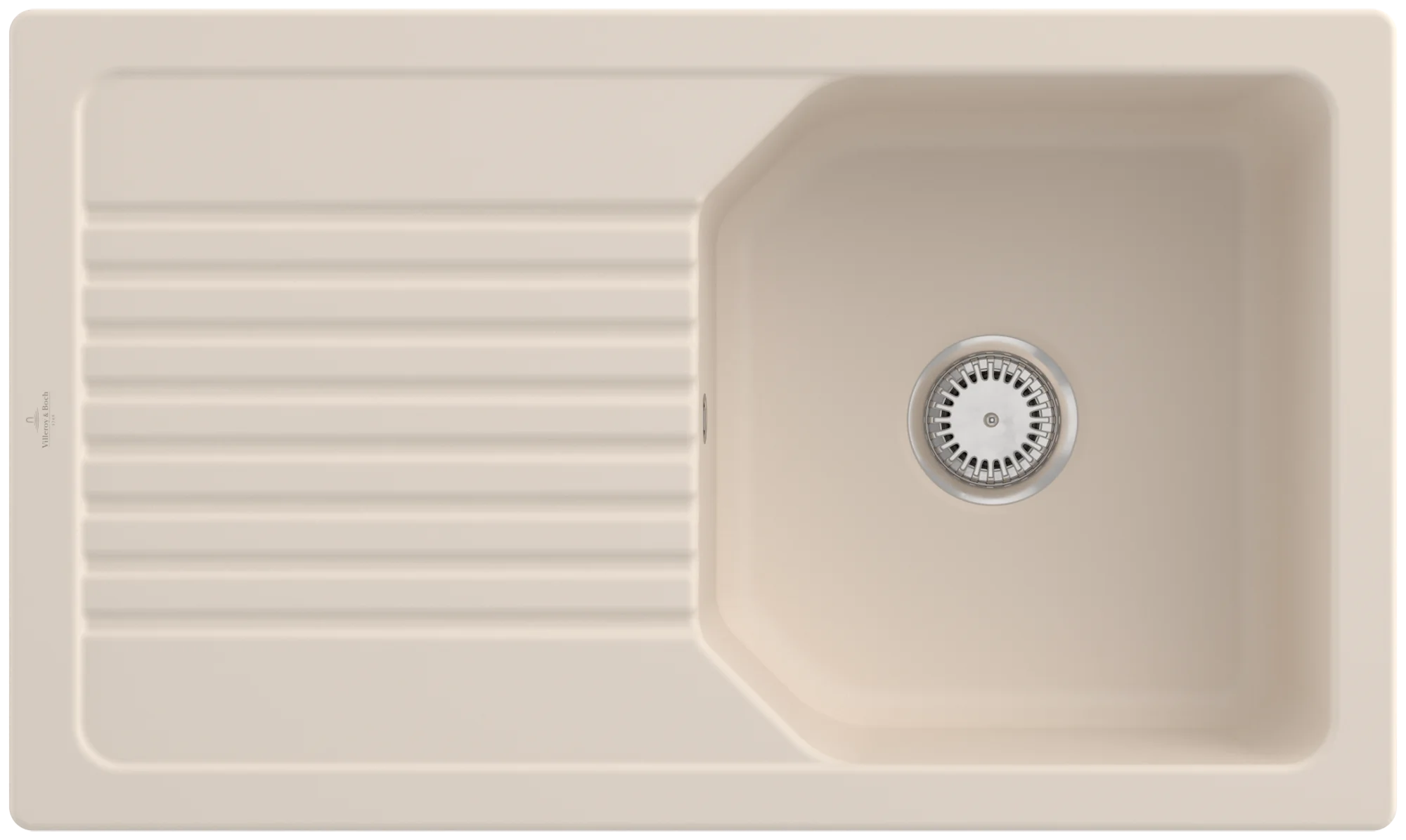 Villeroy & Boch Linara 50 Einbauspüle 860x510mm Ivory CeramicPlus