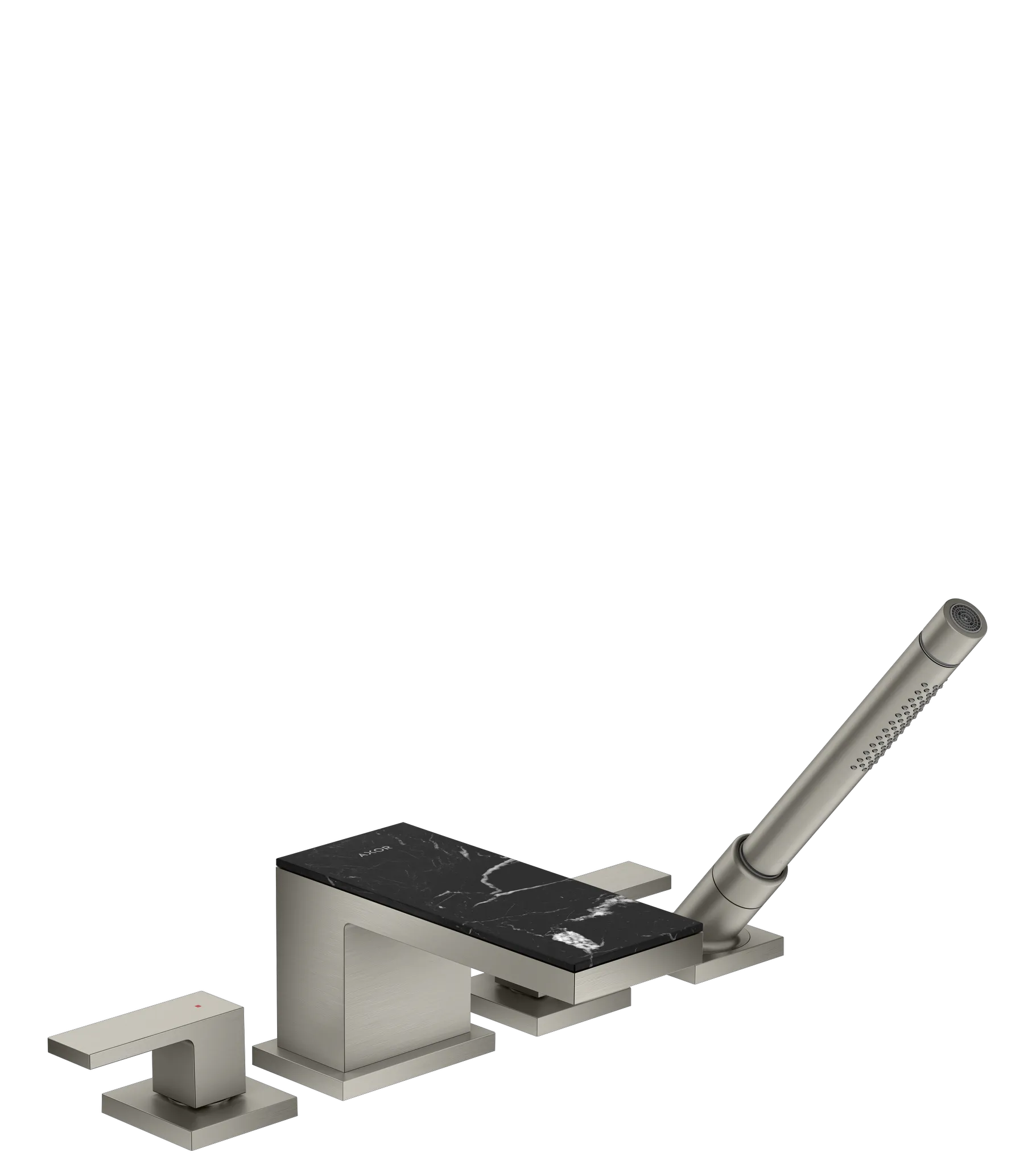 Hansgrohe AXOR MyEdition Mischer Platte 200 Marmor Nero Marquina Hansgrohe AXOR MyEdition Mischer Platte 200 Marmor Nero Marquina