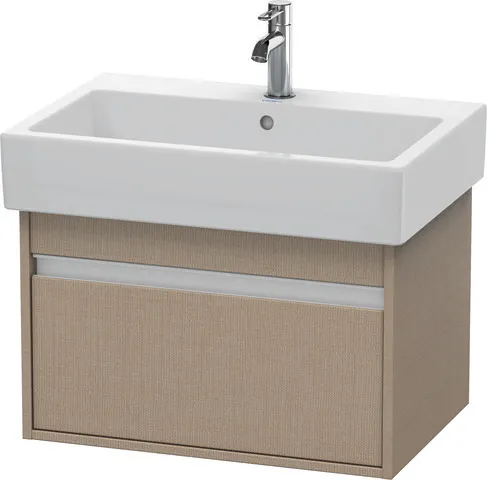 Duravit Waschtischunterschrank wandhängend „Ketho“ 65 × 41 × 44 cm Leinen Duravit Waschtischunterschrank wandhängend „Ketho“ 65 × 41 × 44 cm Leinen