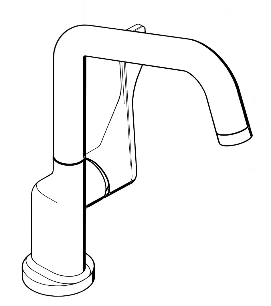 Hansgrohe AXOR Citterio Einhebel-Küchenmischer 260 mit Schwenkauslauf, Chrom Hansgrohe AXOR Citterio Einhebel-Küchenmischer 260 mit Schwenkauslauf, Chrom