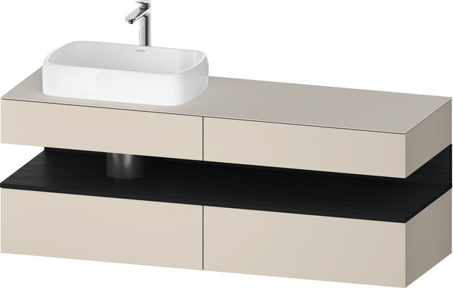 Duravit Waschtischunterschrank wandhängend „Qatego“ 160 × 60 × 55 cm