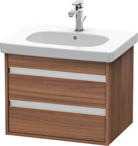 Duravit Waschtischunterschrank wandhängend „Ketho“ 60 × 48 × 45,5 cm Nussbaum Natur Duravit Waschtischunterschrank wandhängend „Ketho“ 60 × 48 × 45,5 cm Nussbaum Natur