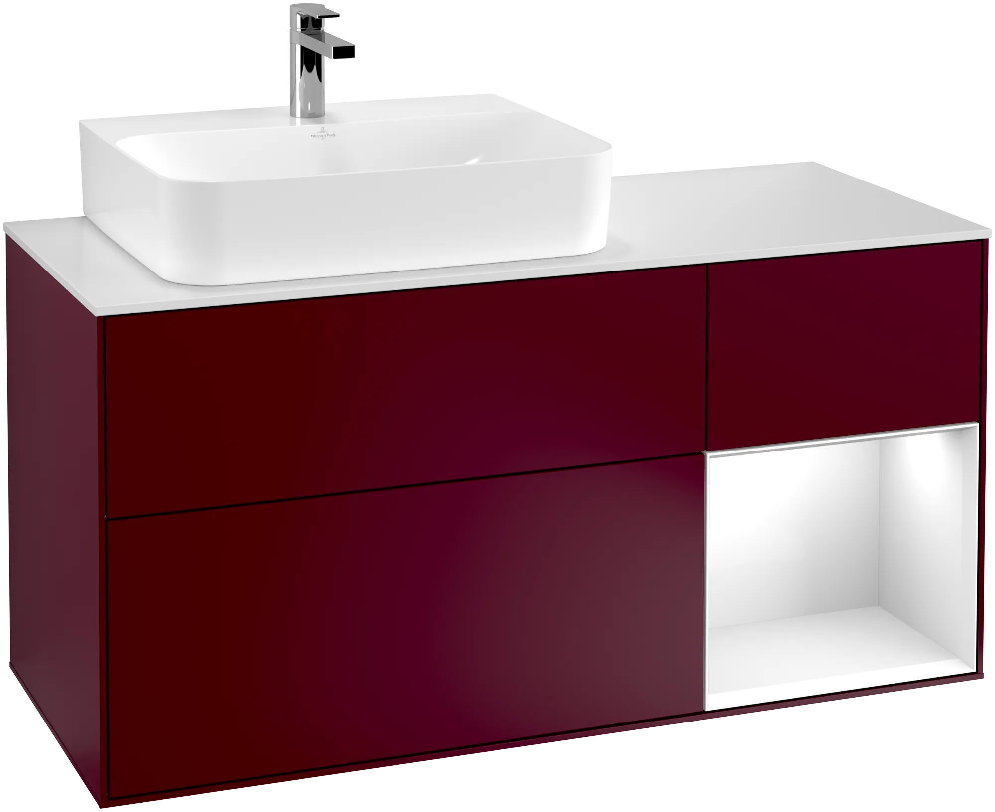 Villeroy & Boch Waschbeckenunterschrank Finion F15, 1200x603x501 mm