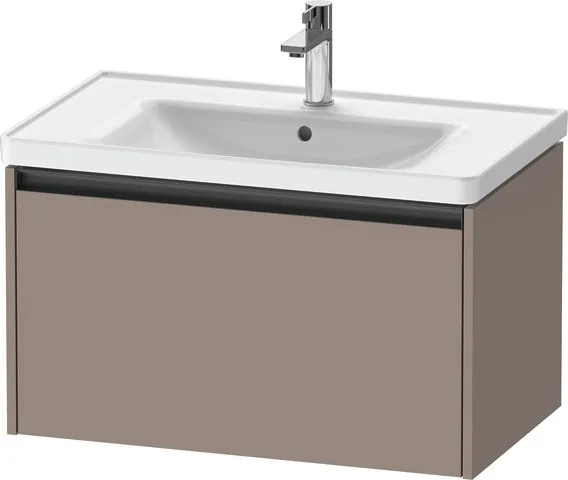 Duravit Waschtischunterschrank wandhängend „Ketho.2“ 78,4 × 44 × 45,5 cm Basalt Matt Duravit Waschtischunterschrank wandhängend „Ketho.2“ 78,4 × 44 × 45,5 cm Basalt Matt