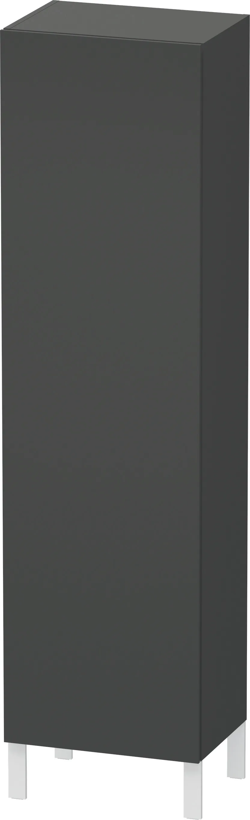 Duravit Hochschrank „L-Cube“ 50 × 176 × 36,3 cm Graphit Matt Duravit Hochschrank „L-Cube“ 50 × 176 × 36,3 cm Graphit Matt