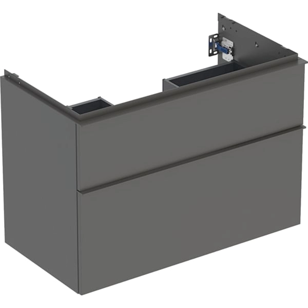 Geberit Waschtischunterschrank „iCon“ lava / lackiert matt Geberit Waschtischunterschrank „iCon“ lava / lackiert matt