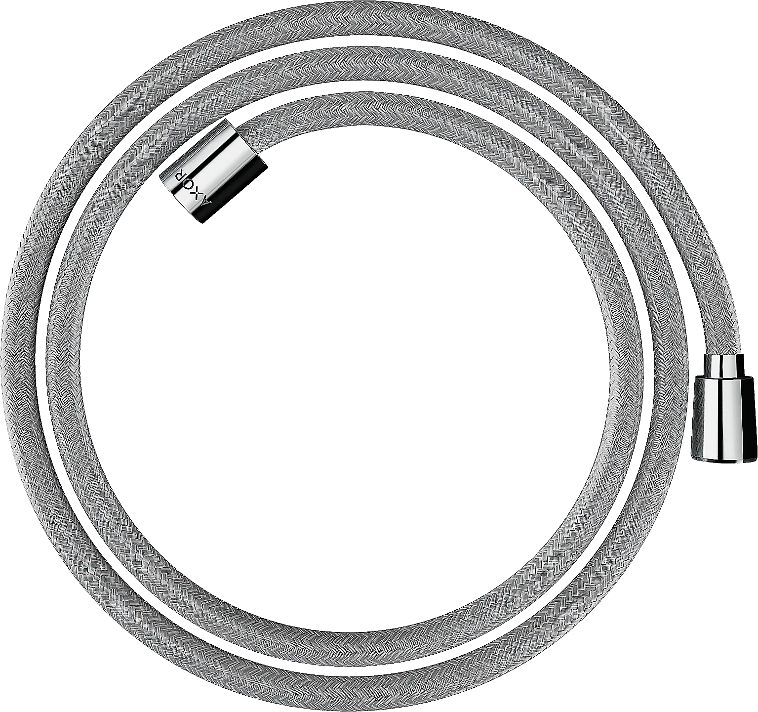 Hansgrohe AXOR ShowerSolutions Textilbrauseschlauch 1,60 m mit konischer und zylindrischer Mutter Chrom Hansgrohe AXOR ShowerSolutions Textilbrauseschlauch 1,60 m mit konischer und zylindrischer Mutter Chrom