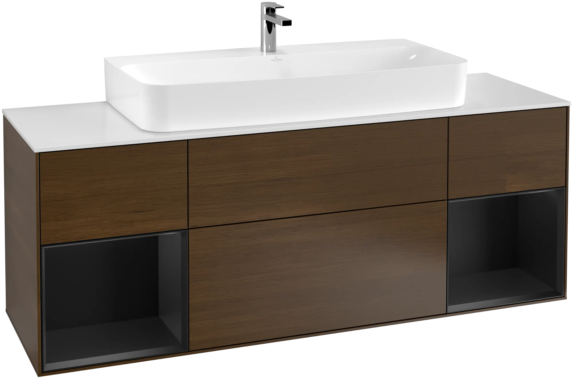 Villeroy & Boch Waschbeckenunterschrank Finion F21, 1600x603x501mm, mit Beleuchtung
