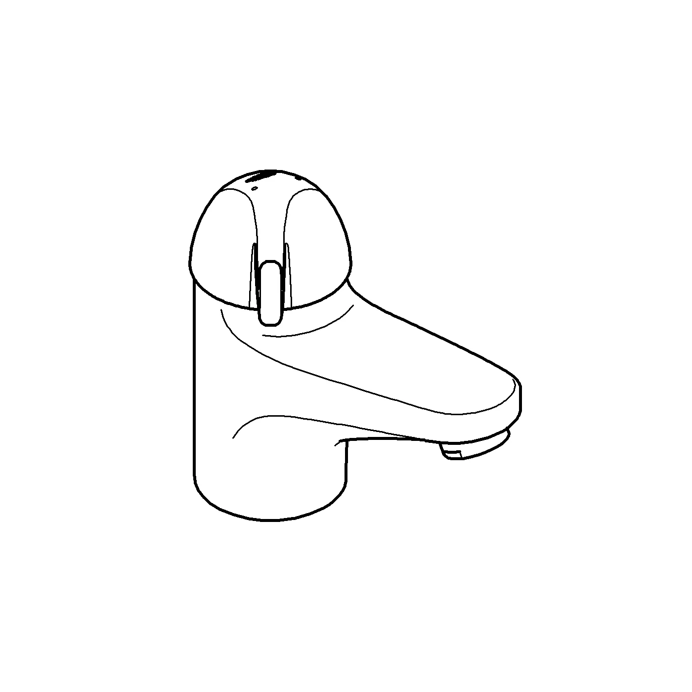 Grohe Euroeco Special Sicherheitsmischbatterie 32789, Einhandmischer, glatter Körper, chrom Grohe Euroeco Special Sicherheitsmischbatterie 32789, Einhandmischer, glatter Körper, chrom