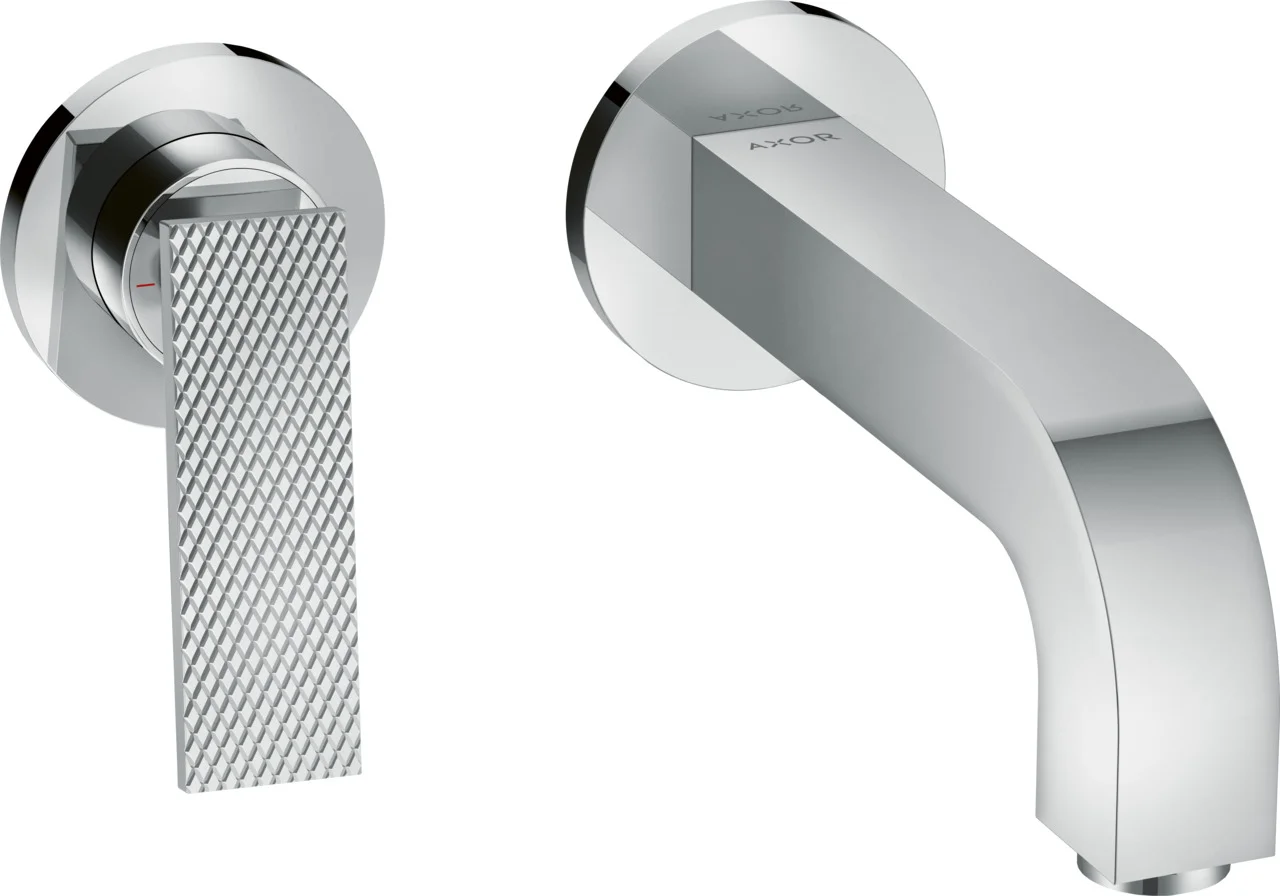 Hansgrohe AXOR Citterio Einhebel-Waschtischmischer Unterputz, Chrom, Ausladung 220 mm, Hebelgriff, Normalstrahl, max. Durchfluss 5 l/min Hansgrohe AXOR Citterio Einhebel-Waschtischmischer Unterputz, Chrom, Ausladung 220 mm, Hebelgriff, Normalstrahl, max. Durchfluss 5 l/min
