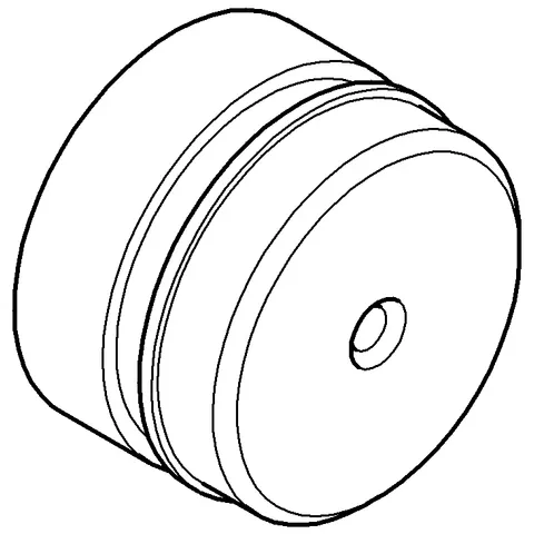 Befestigungshilfe 09195, für die Montage von Wandarmaturen, 2 Stück