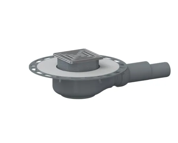 Bodenablauf TistoPlan VC 10, DN 40/ DN 50, 100 x 100 mm