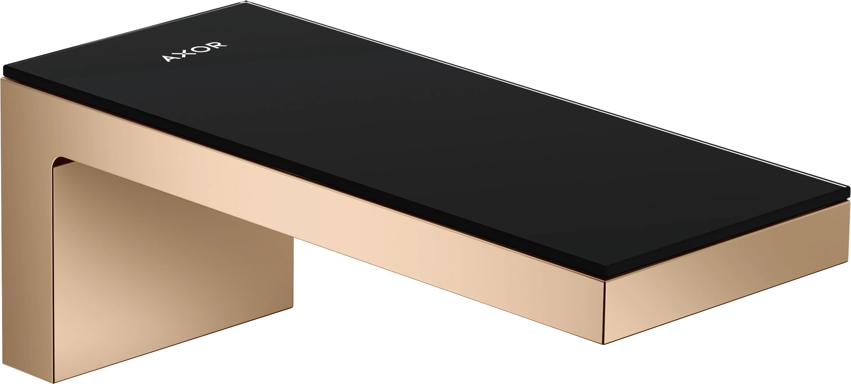 Hansgrohe AXOR MyEdition Platte 200 Glas schwarz abnehmbar