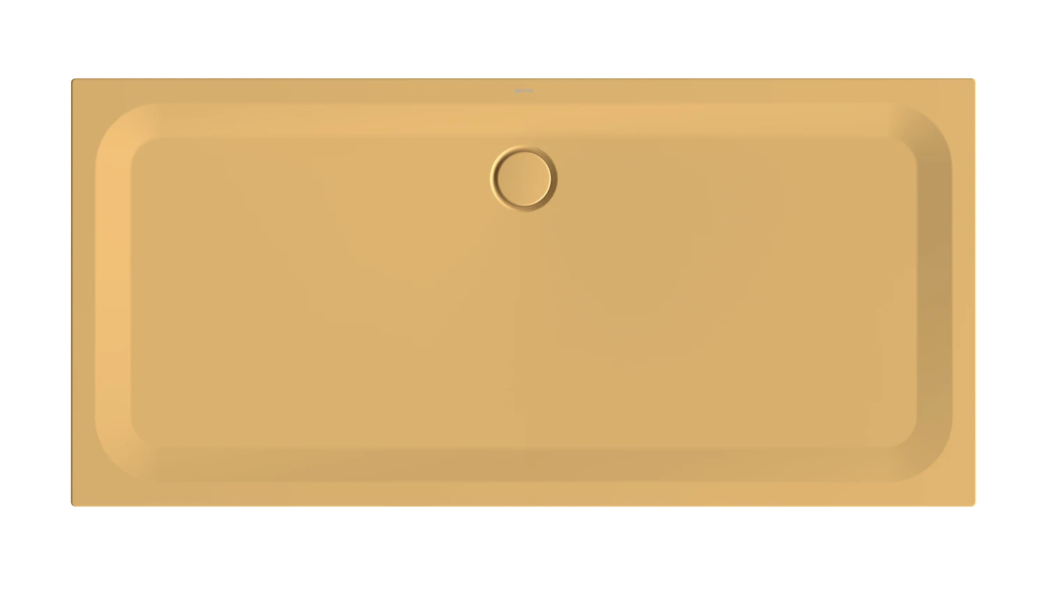 Bette rechteck Duschwanne „BetteUltra“ 1900 × 900 mm ohne Oberflächenbeschichtung, ohne Oberflächenveredelung, ohne Wannenträger, in Curry