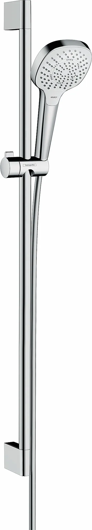 Brausenset Croma Select E Multi/ Unica 900mm weiss/chrom