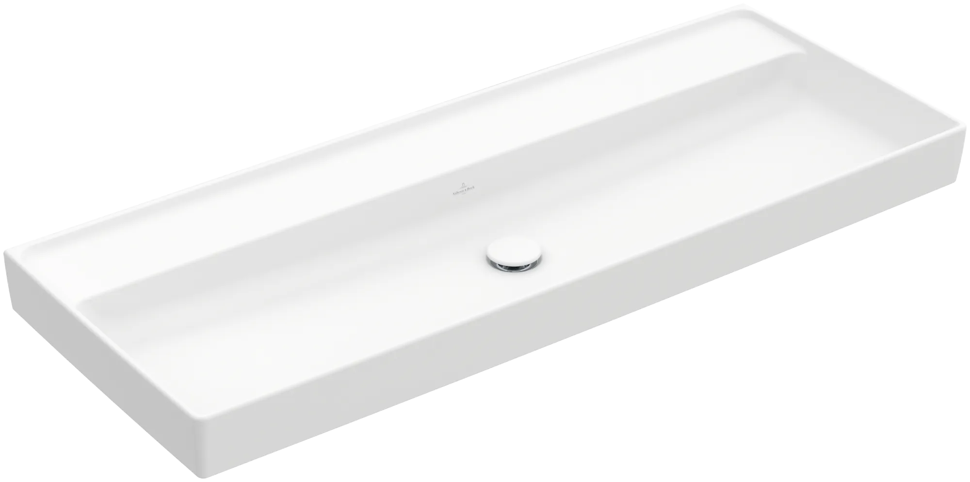 Villeroy & Boch Collaro Schrankwaschtisch, Stone White CeramicPlus, 1200x470x160mm, TitanCeram, Wandmontage Villeroy & Boch Collaro Schrankwaschtisch, Stone White CeramicPlus, 1200x470x160mm, TitanCeram, Wandmontage