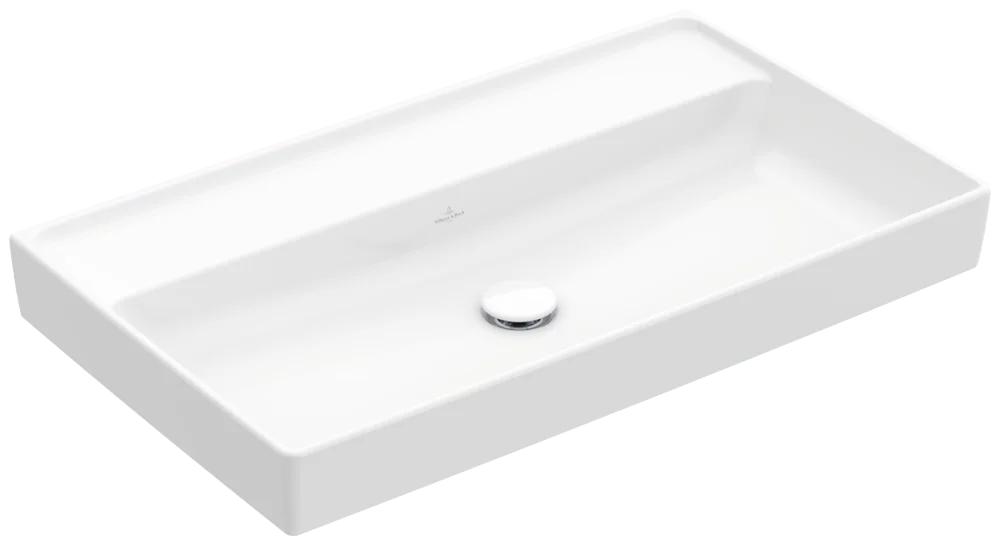Villeroy & Boch Collaro Schrankwaschtisch 800x465mm Rechteck Weiß Alpin CeramicPlus