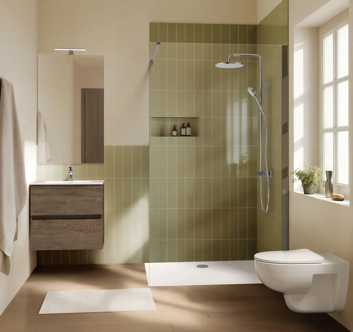 LED-Lampe Mirror&Light LF1217-M 280mm 5.5W 230V 600K Chrom LED-Lampe Mirror&Light LF1217-M 280mm 5.5W 230V 600K Chrom