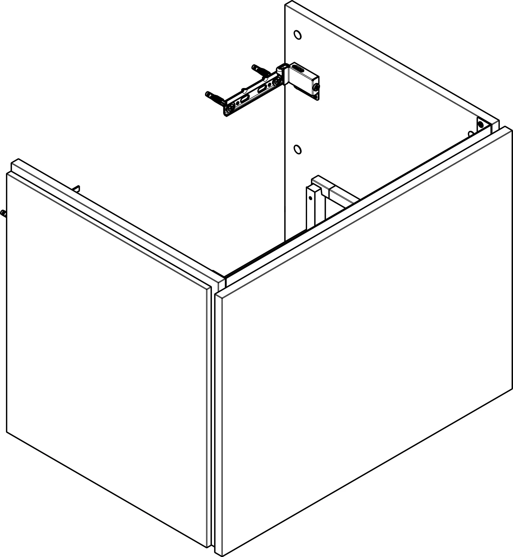 Hansgrohe Xilesa E Waschtischunterschrank 630⁄470, Eiche Kaschmir Hansgrohe Xilesa E Waschtischunterschrank 630⁄470, Eiche Kaschmir