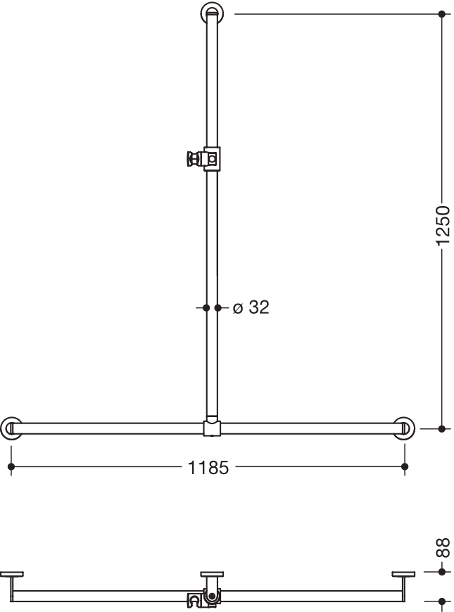 HEWI Haltegriff „System 900“