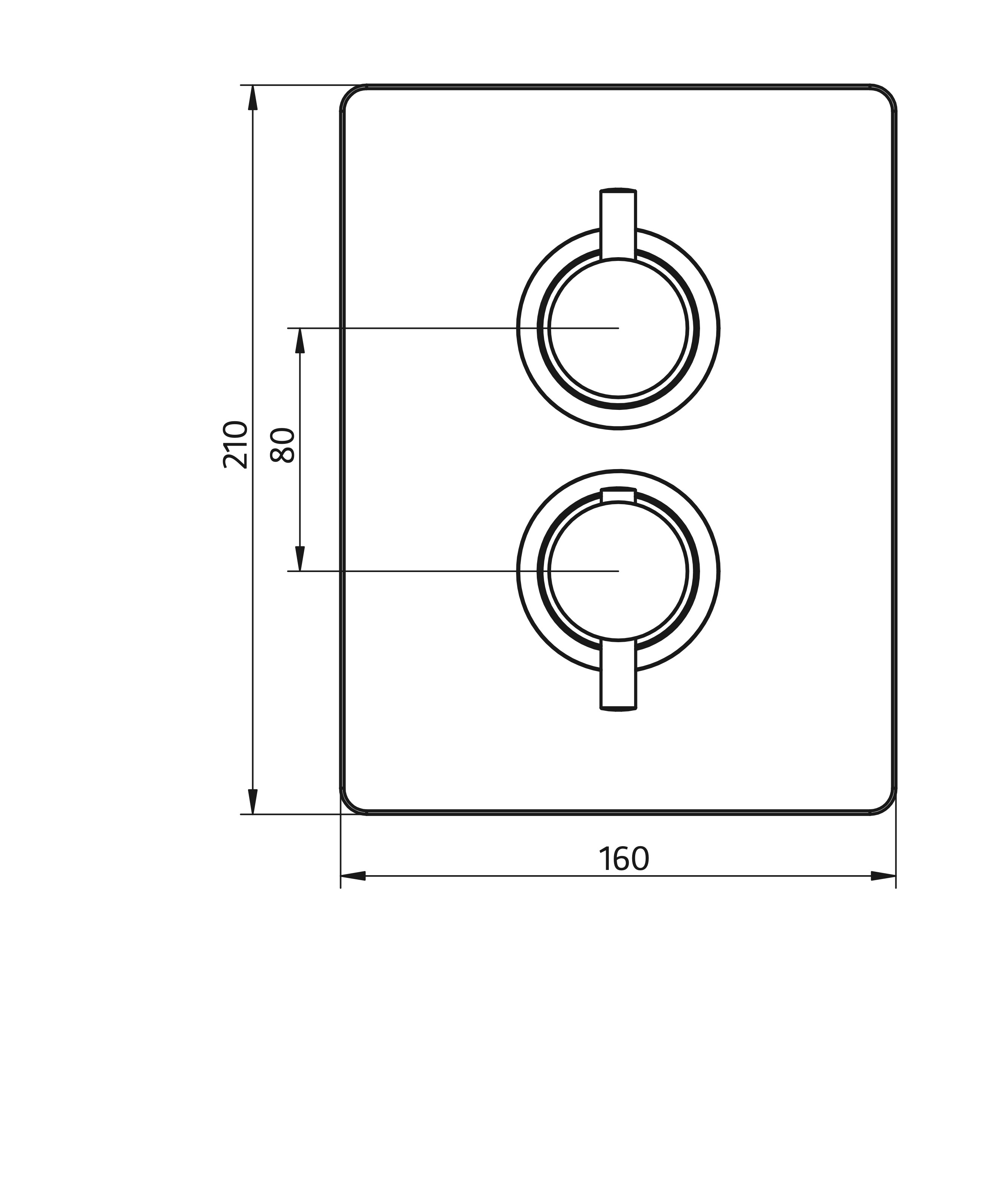 HSK Thermostat in chrom HSK Thermostat in chrom