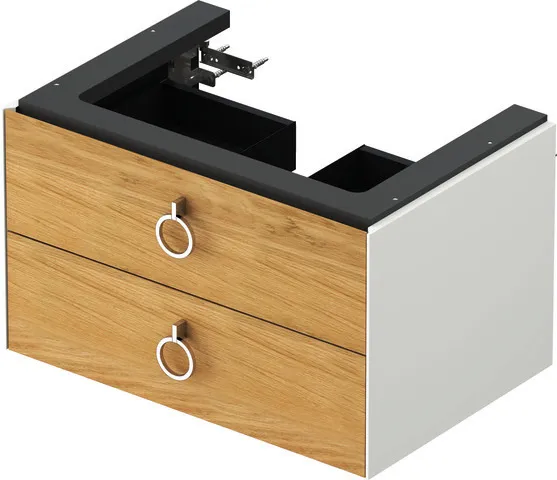Duravit Waschtischunterschrank „White Tulip“, mit Beleuchtung