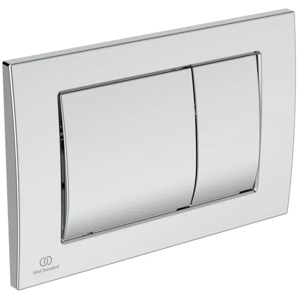 Ideal Standard Septa Pro Betätigungsplatte M1, Mechanisch, Edelstahl poliert Ideal Standard Septa Pro Betätigungsplatte M1, Mechanisch, Edelstahl poliert