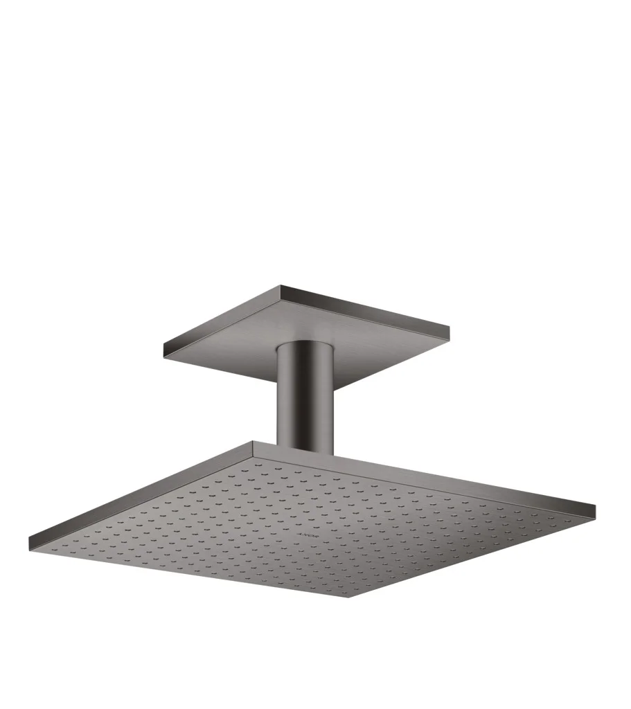 Hansgrohe AXOR ShowerSolutions Kopfbrause 300/300 2jet Deckenmontage Brushed Black Chrome