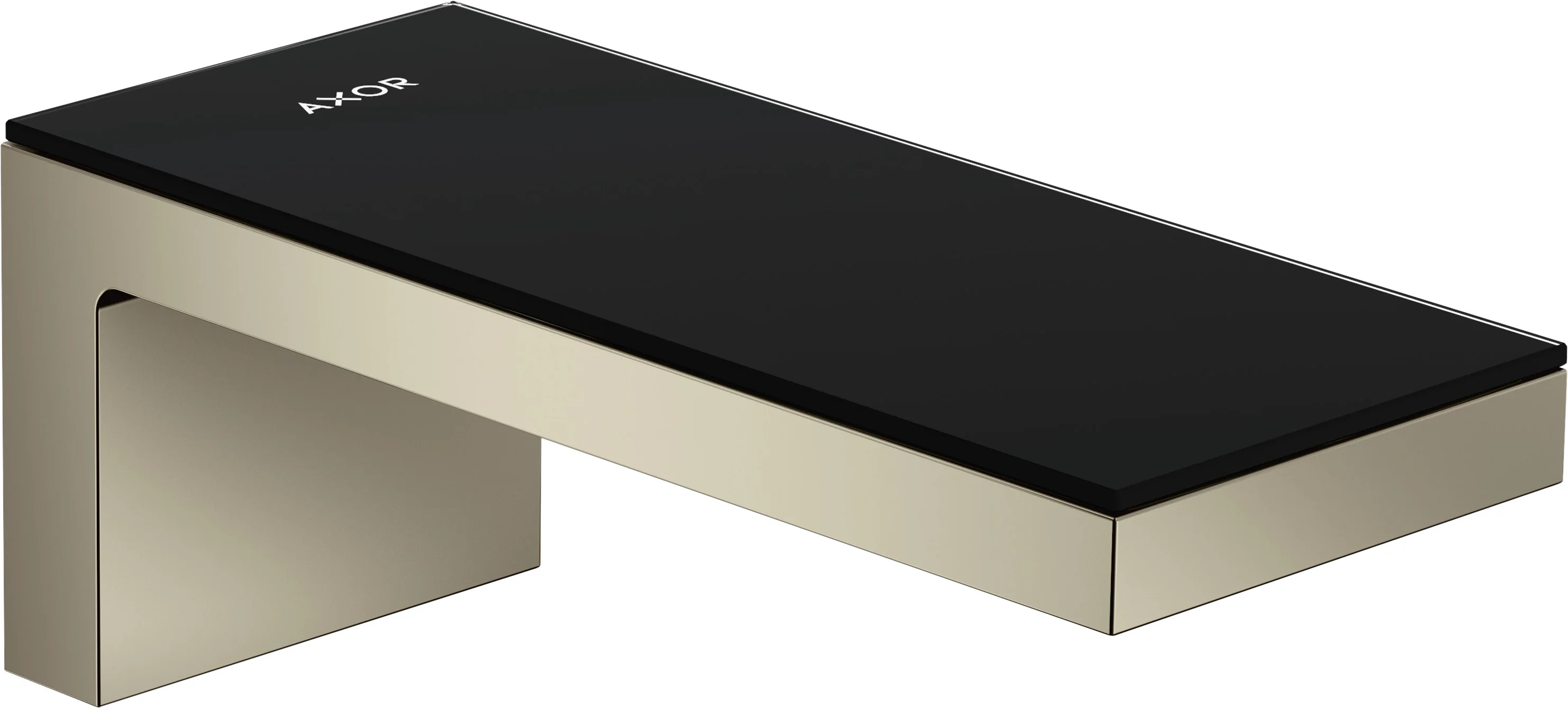 Hansgrohe AXOR MyEdition Platte 200 Glas schwarz abnehmbar
