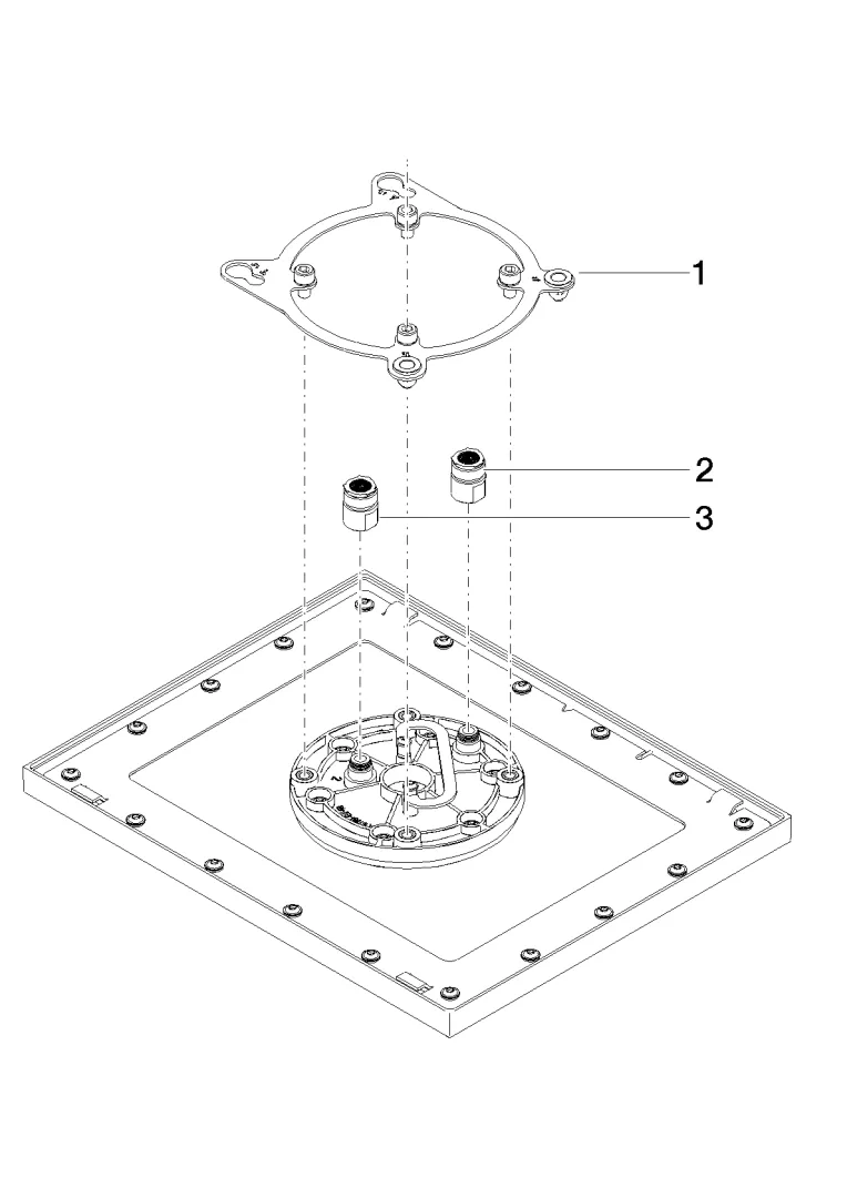 Regenbrause für Deckeneinbau SERIENSPEZIFISCH Chrom 28043980