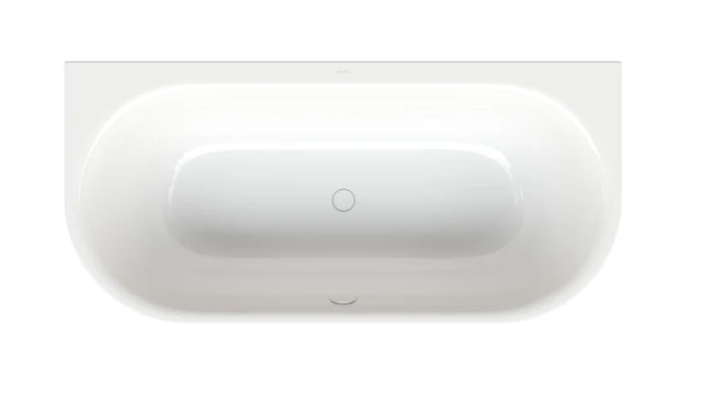 Bette oval Badewanne „BetteLux Oval I Silhouette“ 180 × 85 cm in Weiß