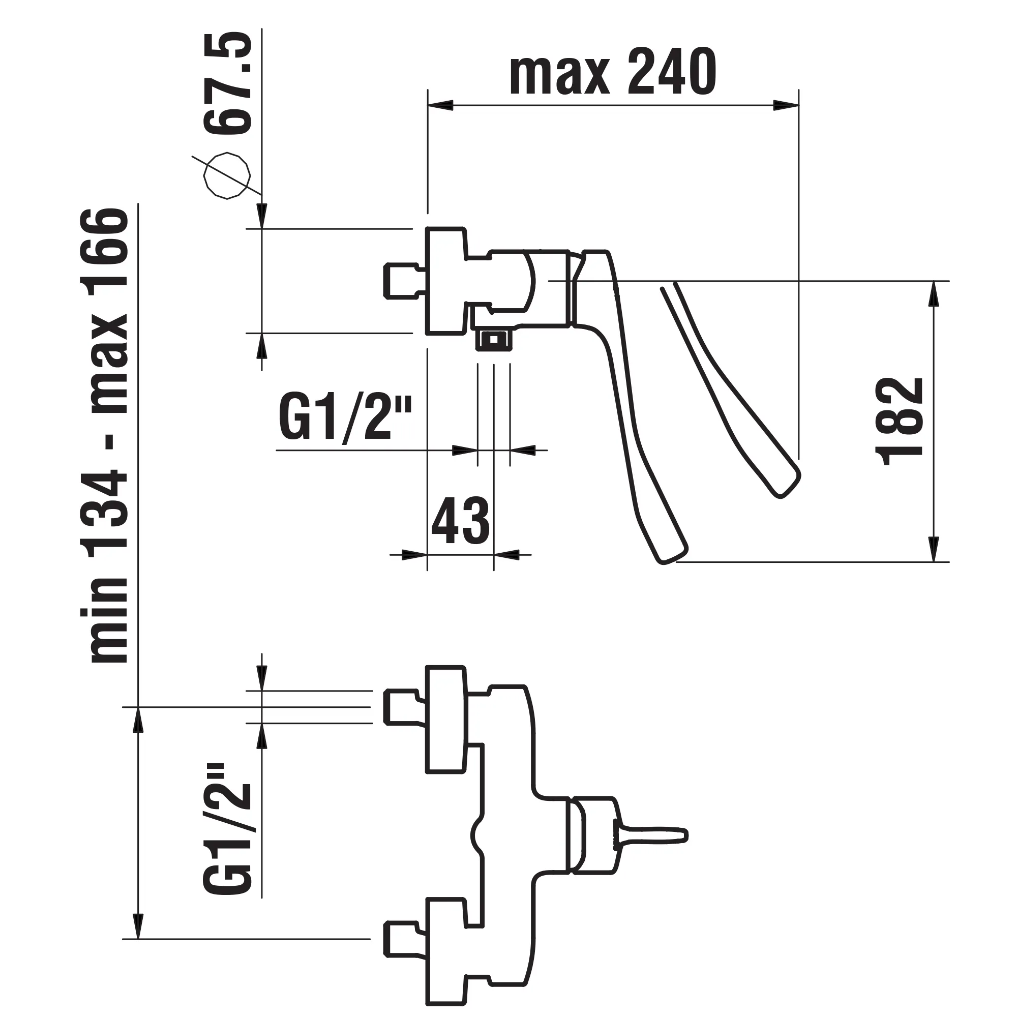 Laufen Einhebel-Brausemischer Citypro Liberty, Kunststoffschlauch 1600 mm Handbrause «Stella 80 1F», Durchfluss/Geräuschgruppe: 11.3 l/min (3 bar)/IIC chrom Laufen Einhebel-Brausemischer Citypro Liberty, Kunststoffschlauch 1600 mm Handbrause «Stella 80 1F», Durchfluss/Geräuschgruppe: 11.3 l/min (3 bar)/IIC chrom