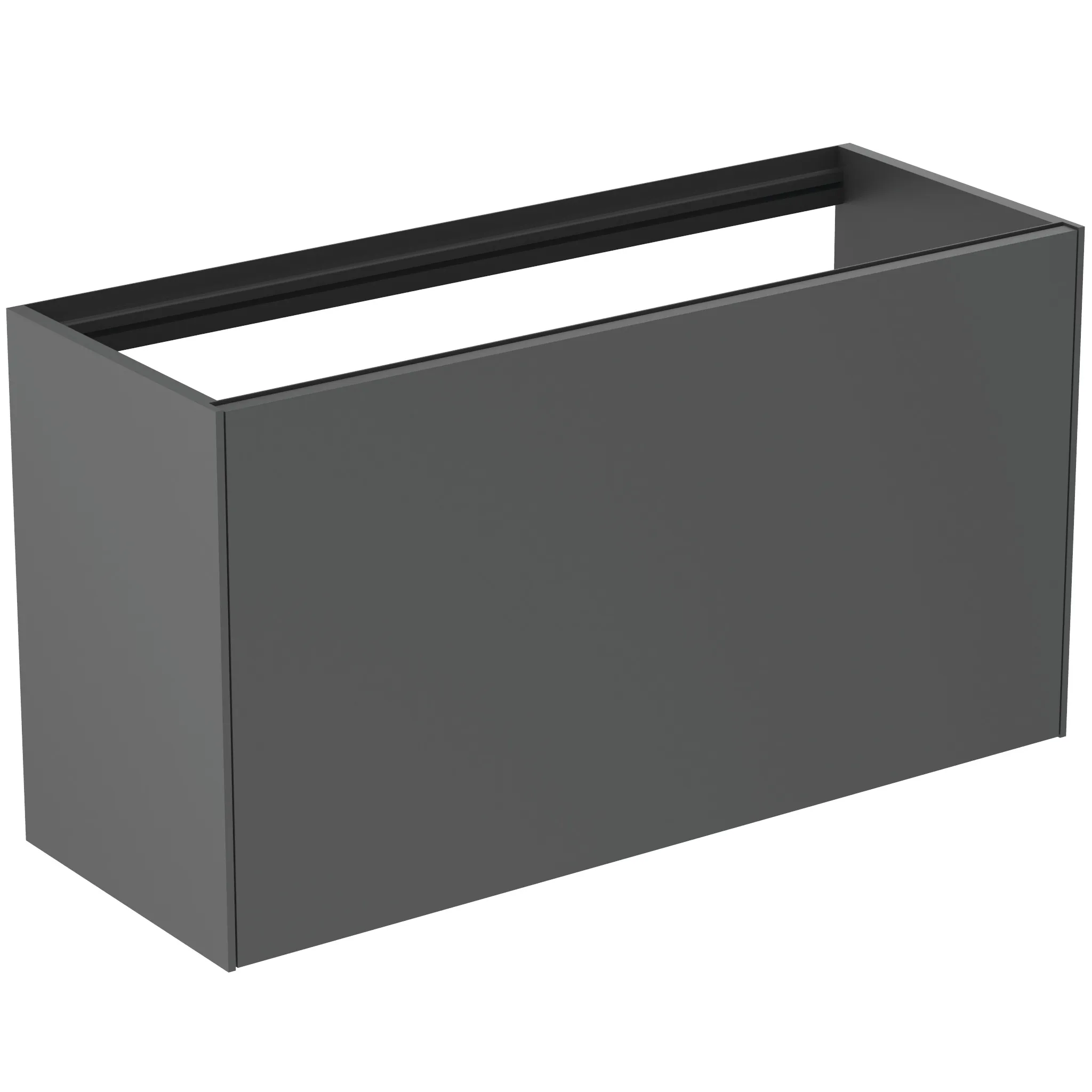 Ideal Standard Waschtischunterschrank „Conca“ 100 × 54 × 37,3 cm Anthrazit matt lackiert Ideal Standard Waschtischunterschrank „Conca“ 100 × 54 × 37,3 cm Anthrazit matt lackiert