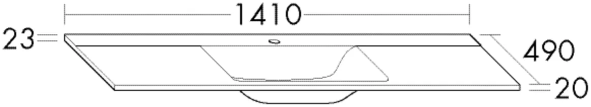 burgbad Sana-Waschtisch Sys30 MWBL140 Alpinweiss burgbad Sana-Waschtisch Sys30 MWBL140 Alpinweiss
