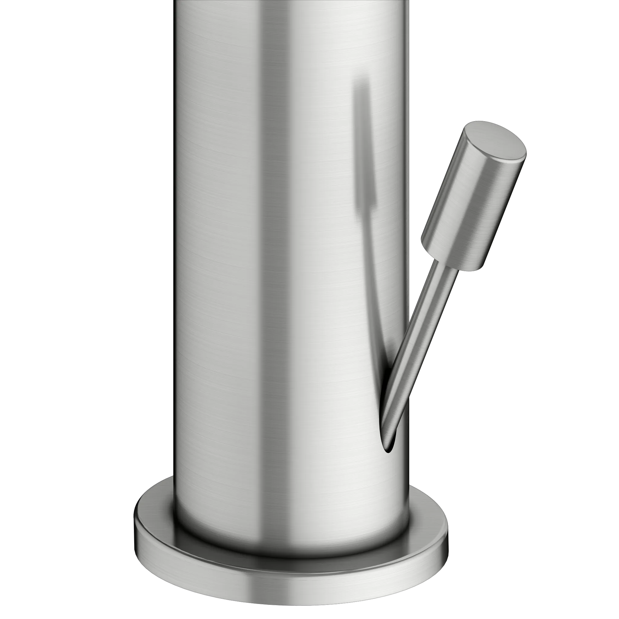 Edition 400 Einhebel-Bidetmischer Edelstahl-finish