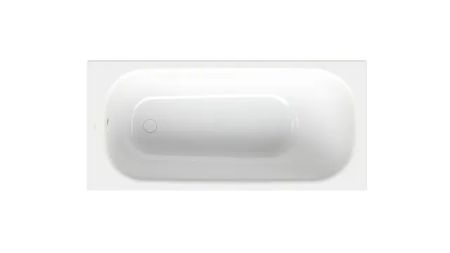 Bette BetteForm Badewanne Rechteck 1500x700 mm weiß glasierter Titan-Stahl Unterbau Einbau 1-Sitzer Bade-Duschkombination
