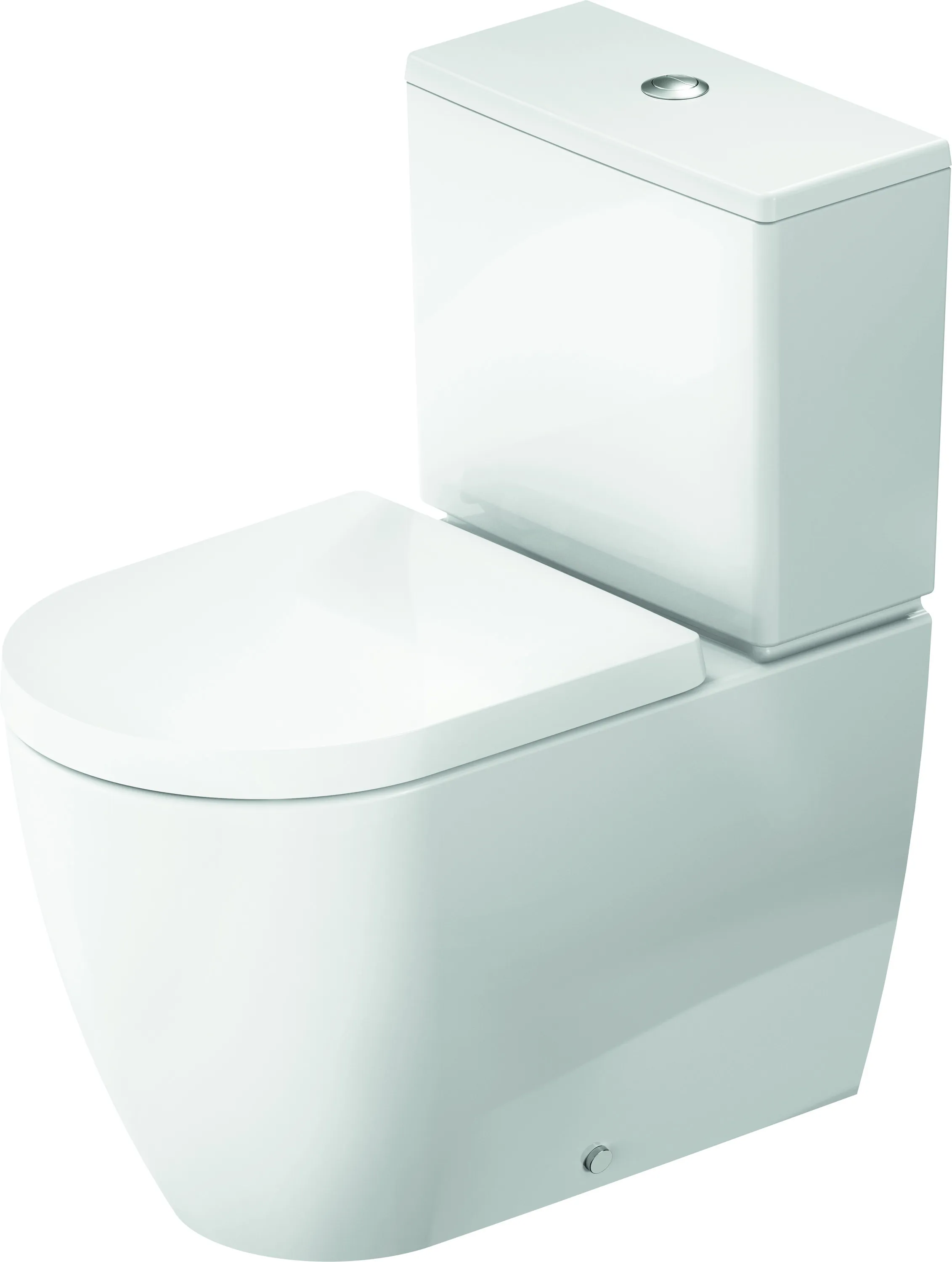 Stand WC für Kombination ME by Starck 650mm, weiß, Tiefspüler, rimmless Stand WC für Kombination ME by Starck 650mm, weiß, Tiefspüler, rimmless