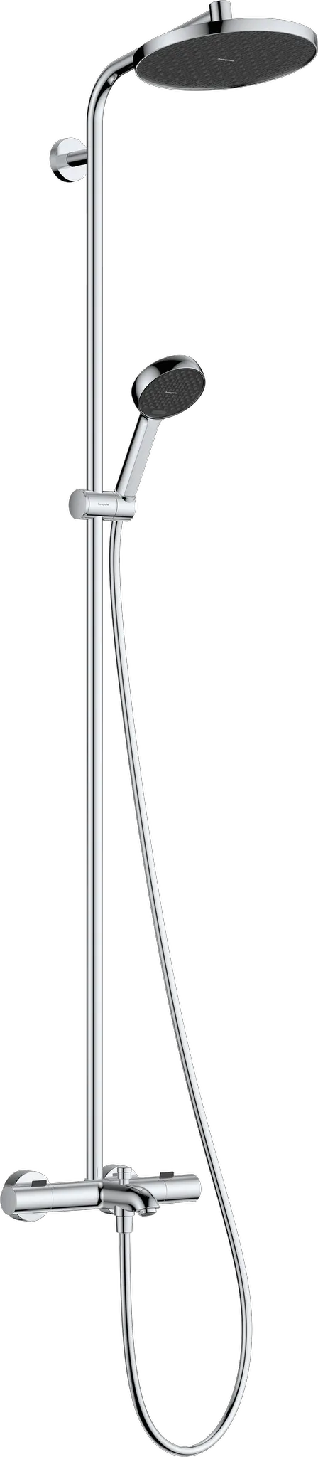 Activera S Showerpipe 240 1jet EcoSmart mit Wannenthermostat Ecostat Fine, Chrom Activera S Showerpipe 240 1jet EcoSmart mit Wannenthermostat Ecostat Fine, Chrom